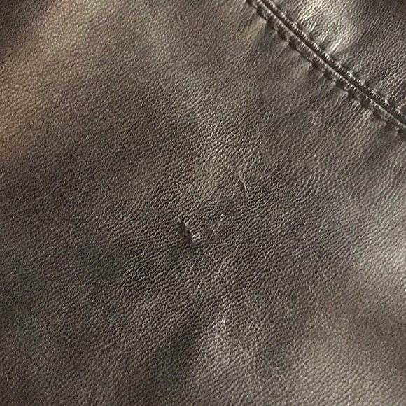 Blank NYC Revolve Vegan Faux Leather Black Moto Jacket Medium - Picture 8 of 8